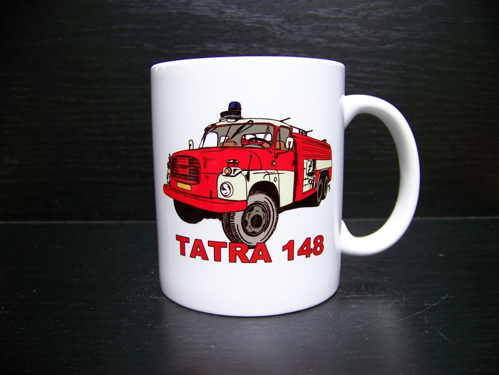 Hrnek s hasičskou tematikou - TATRA T148
